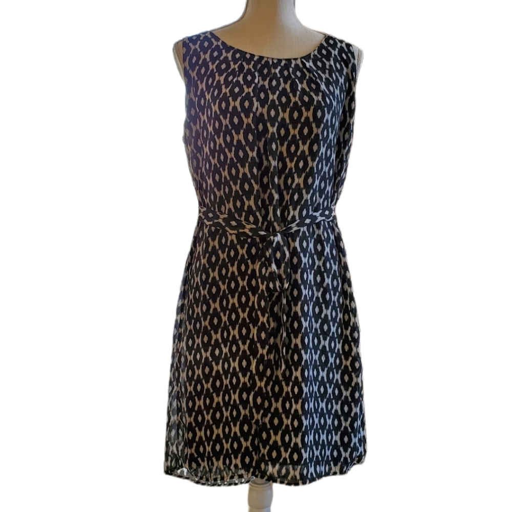Large Maurices Black and White Dress